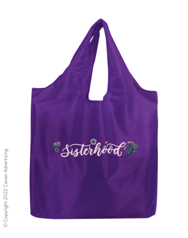 Sisterhood Folding Tote Bag - Image 2